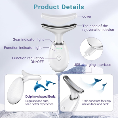 MASAJEADOR FACIAL- REDUCTOR DE PAPADA